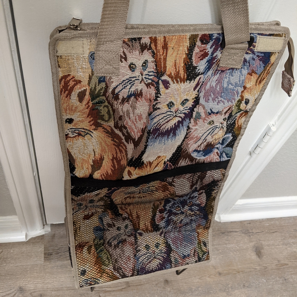 Yuhang Luggage Rolling Cat Bag